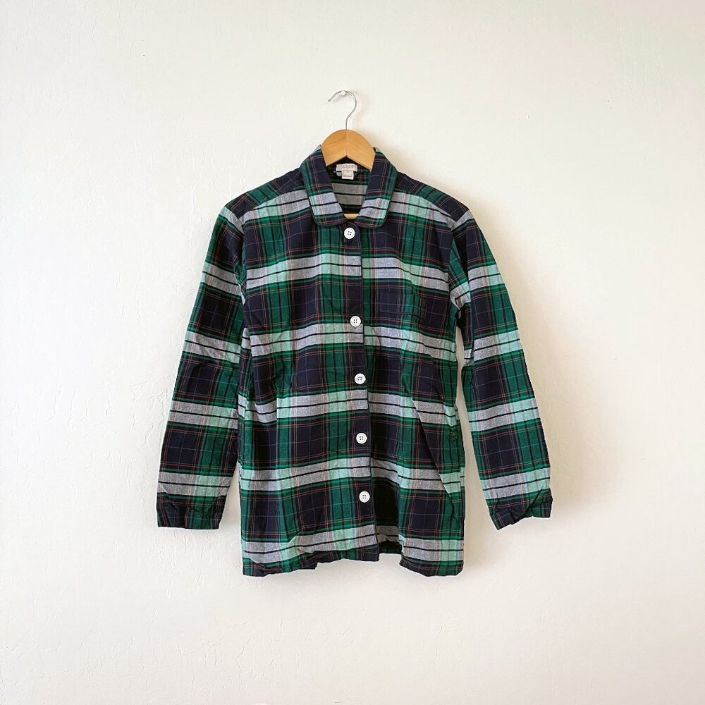 J. Crew Men's Flannel Sleep Shirt, XS